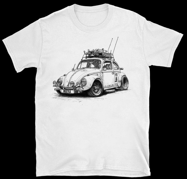 koszulka z nadrukiem vw garbus, koszulka z nadrukiem volkswagen garbus