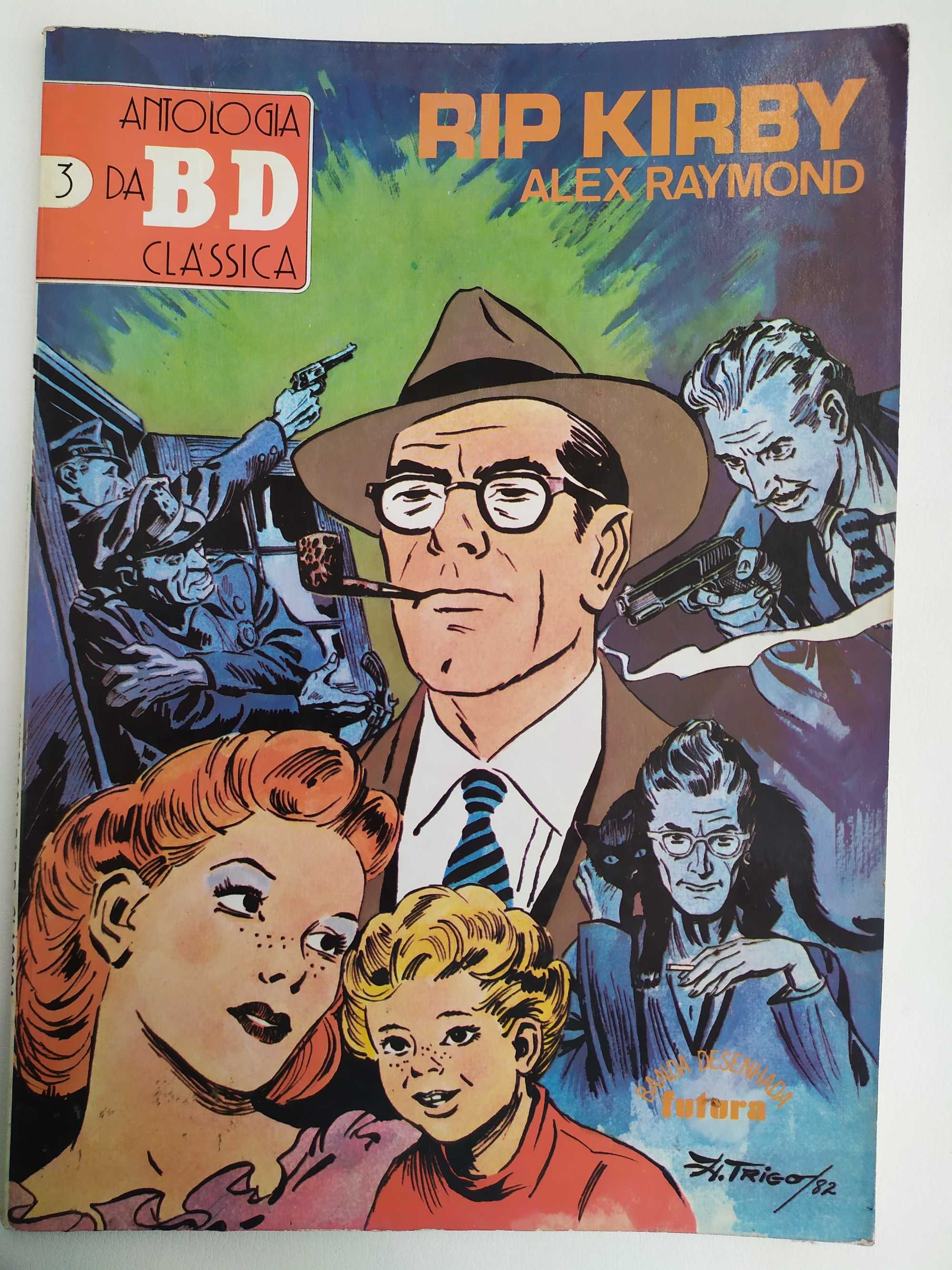 Antologia da BD Clássica nº 3 Rip Kirby – Alex Raymond 1982