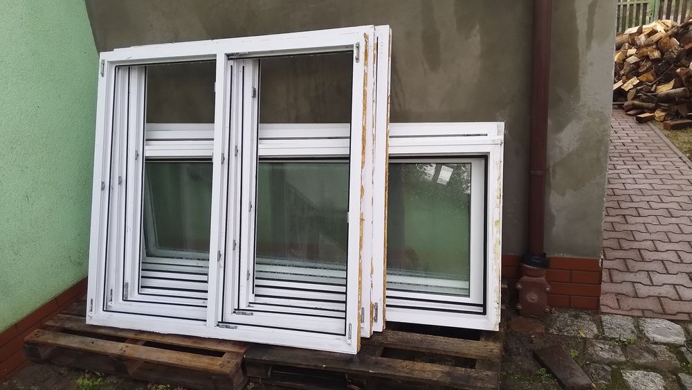 Okno dwuskrzydłowe 141x144