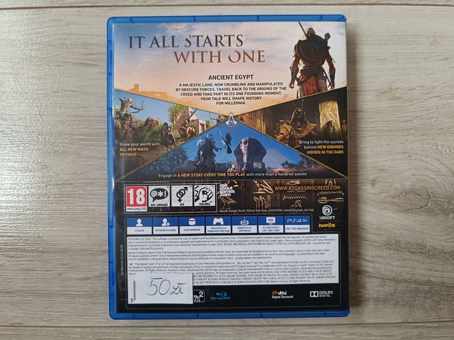 Gra PS4 - Assassins Creed Origins