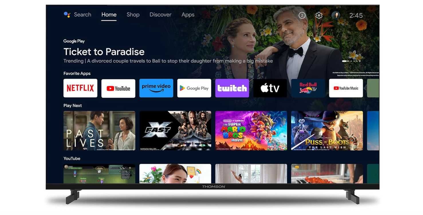 Telewizor Led full HD Thomson 40FA2S13 40"(101 CM) Smart Android TV