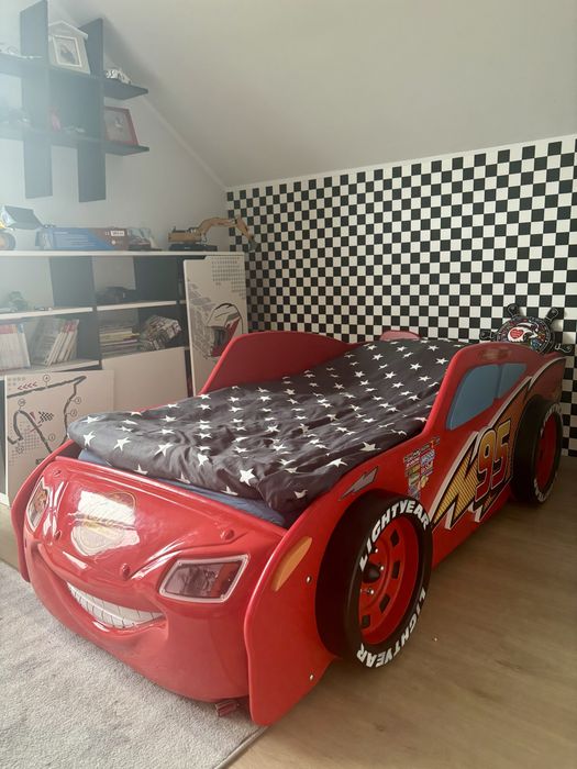 Łóżko dzieciece samochód McQueen MDF