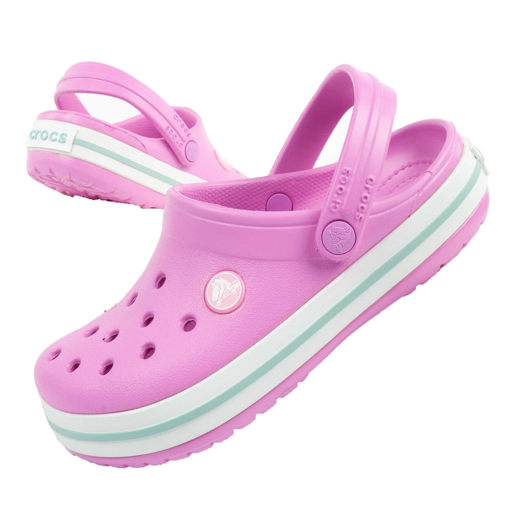 Buty klapki dziecięce sandały chodaki Crocs Crocband Clog r. 28-34