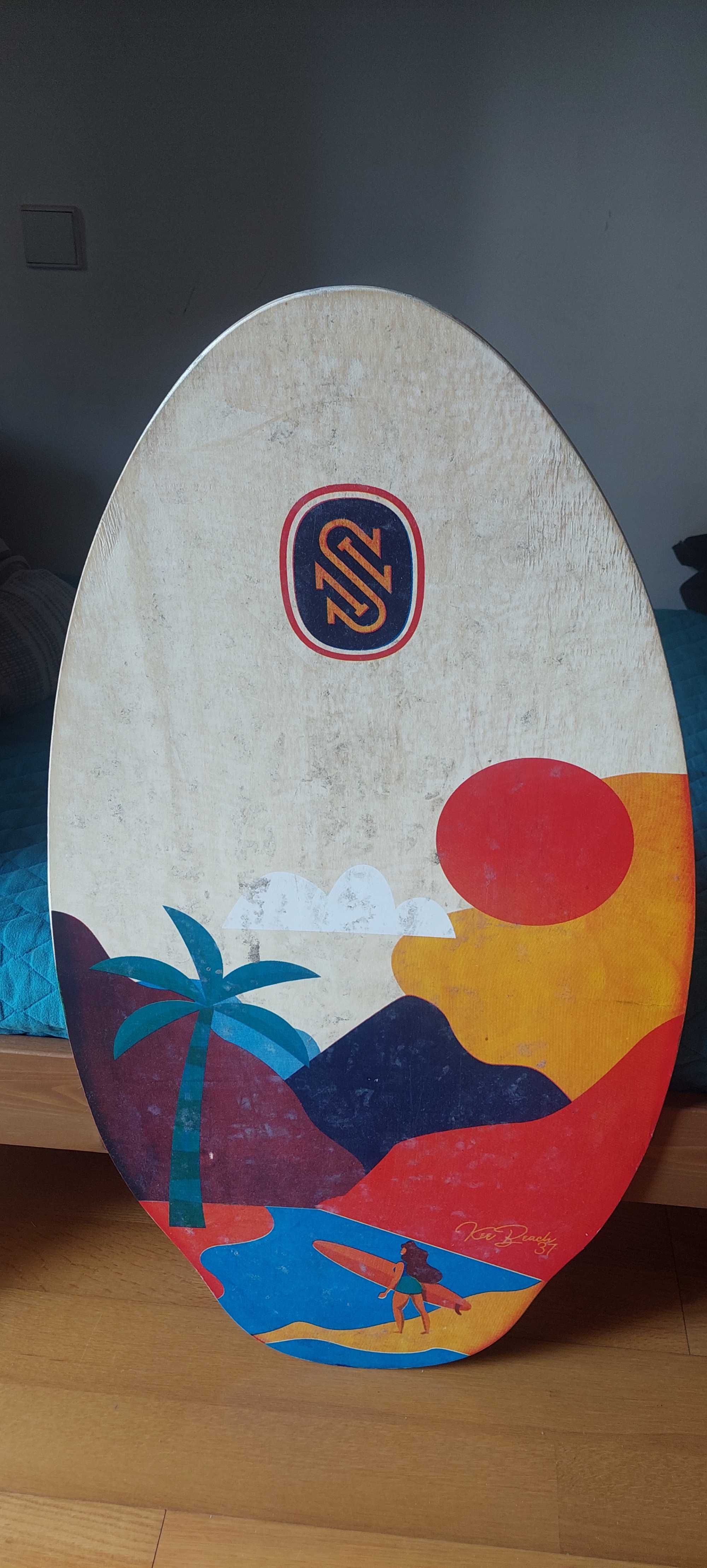 Prancha Skinboard de madeira
