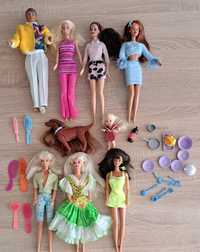 Barbie i Ken lata 90 zestaw lalek