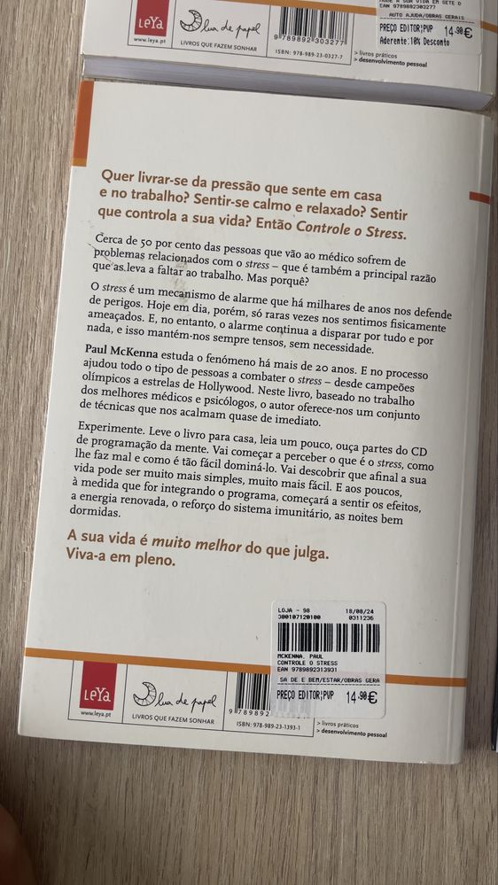 Pack Livros Dr. Paul McKenna (Referencia Mundial em PNL e Hipnose)