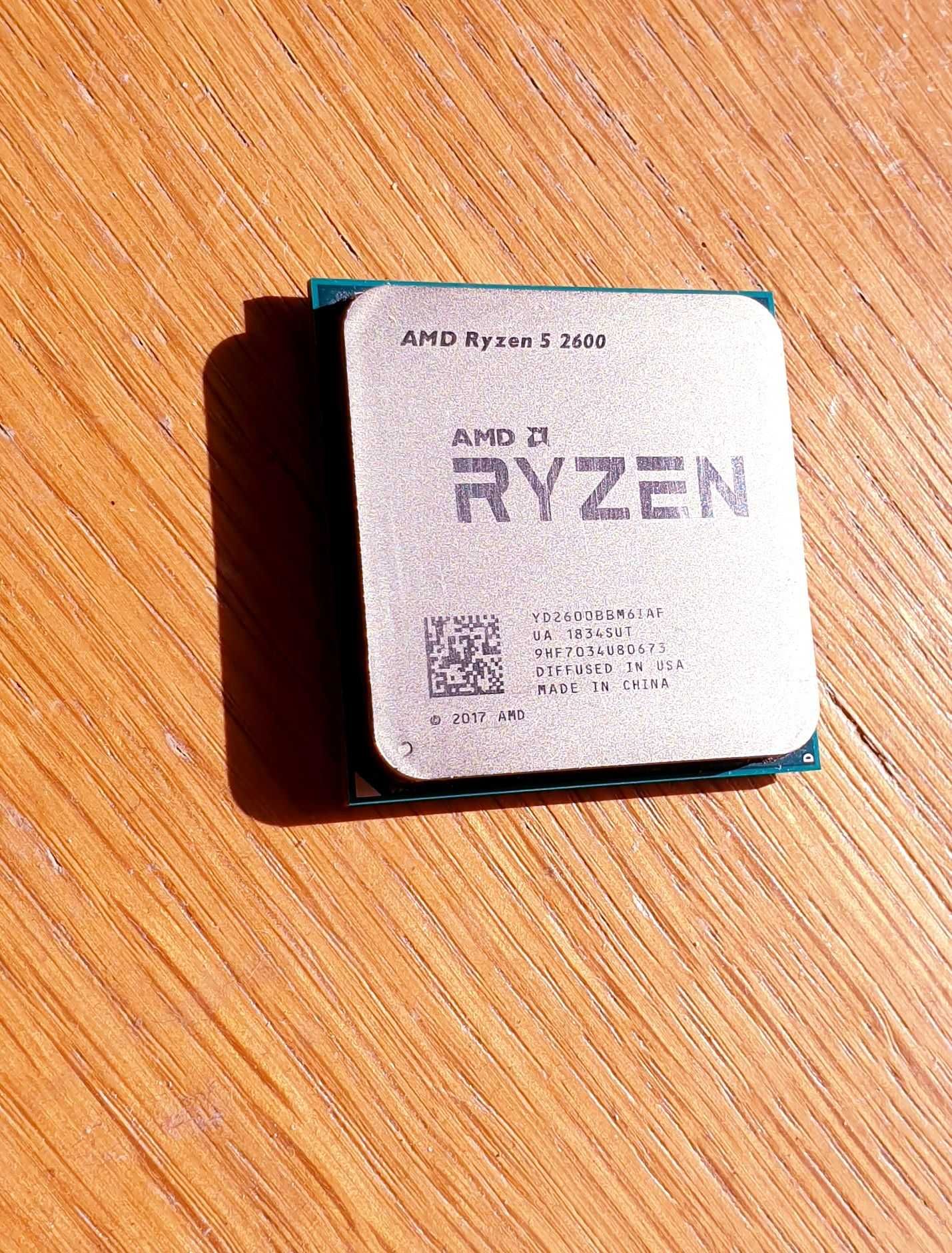 Procesor Ryzen 5 2600 6 RDZENI x 3,9 GHz AM4 65w Pc ddr4 cpu komputer
