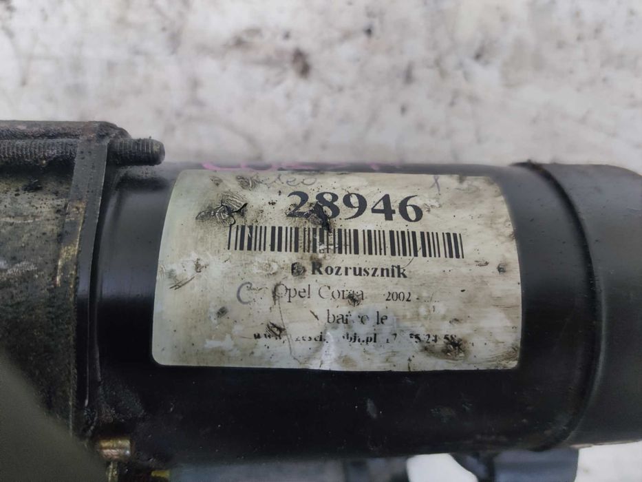 Opel Astra G Corsa C Meriva A Rozrusznik