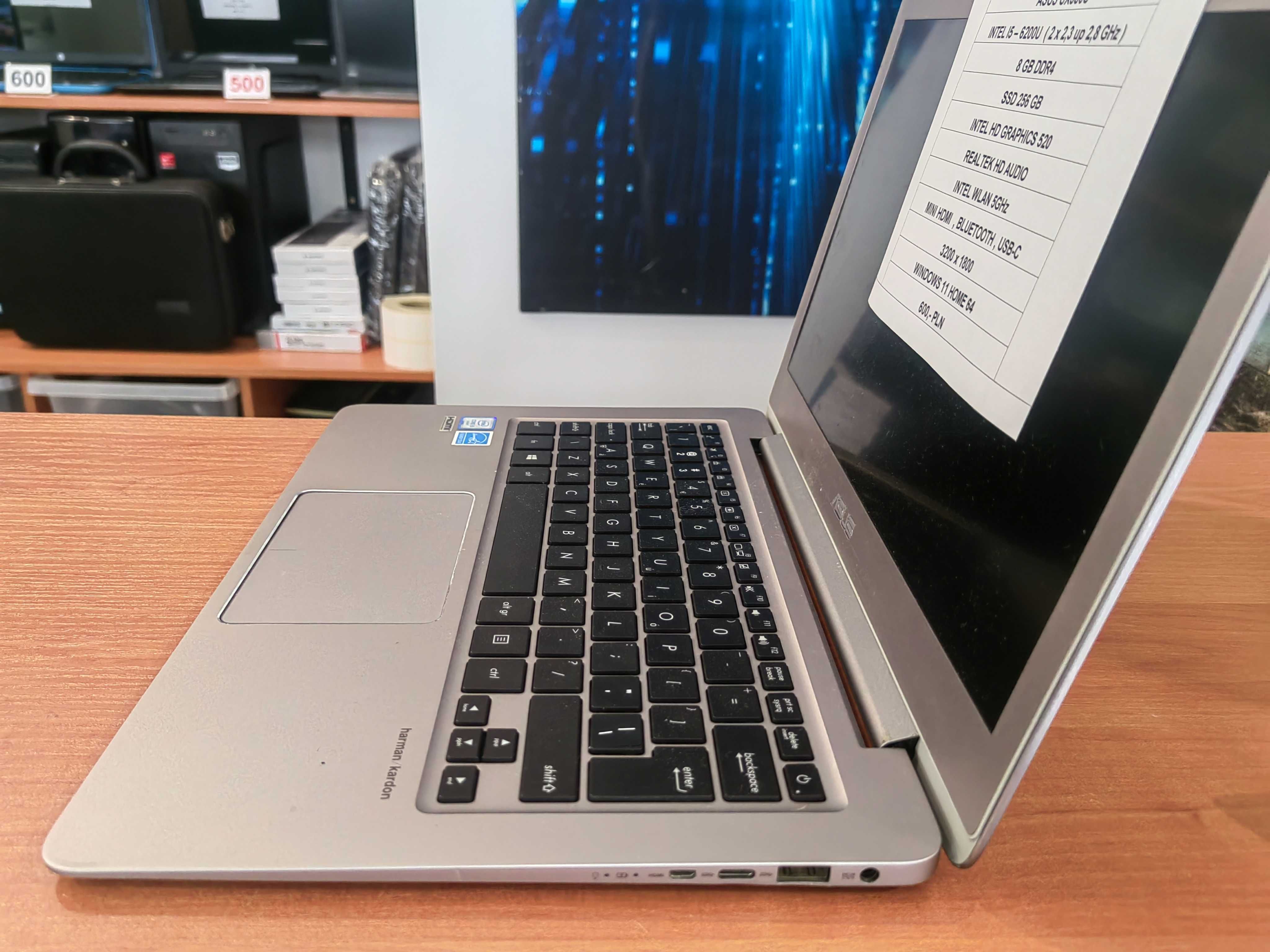 Laptop Asus I5 - 6200U. Windows 11