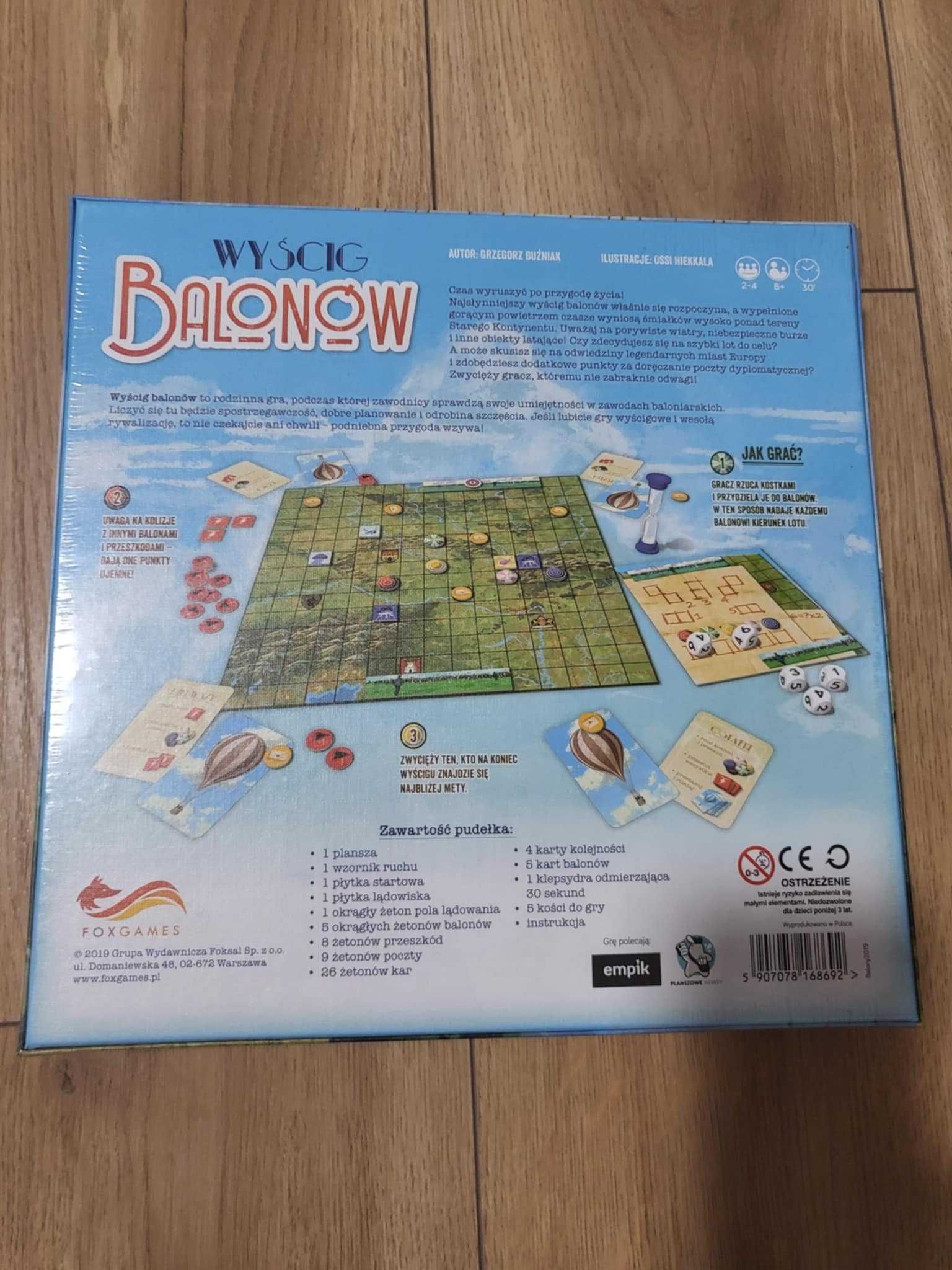 Gra Wyścig Balonów