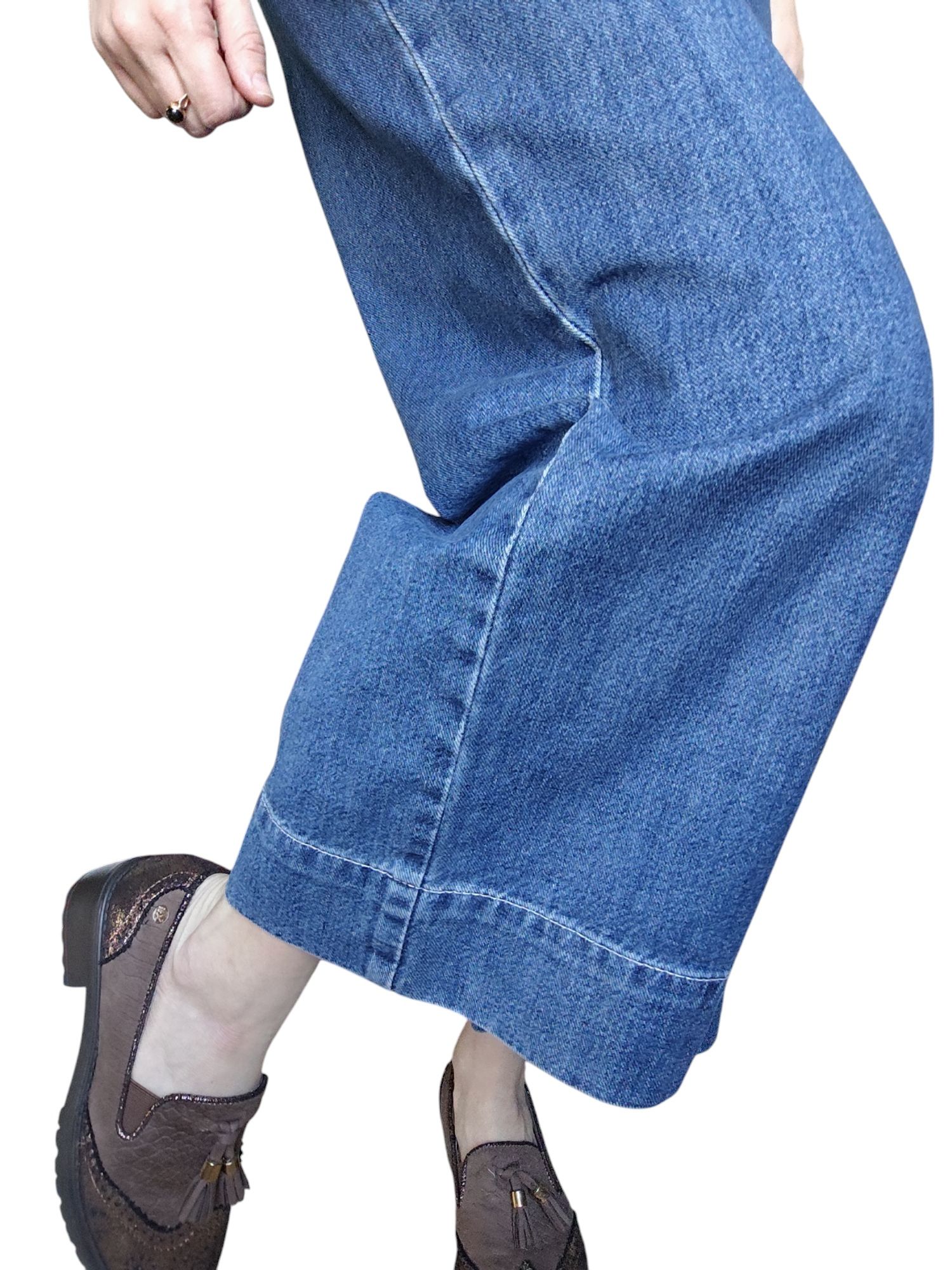 Spodnie jeansowe kuloty XS/S
