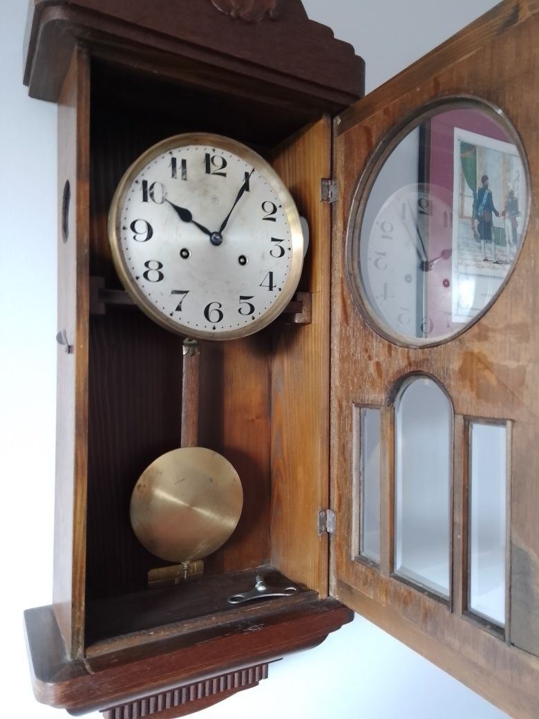 JUNGHANS Zegar wiszący Antyk 1920/30