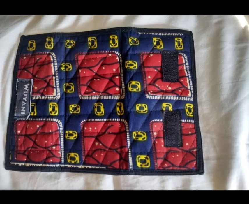 Carteira de pano como nova