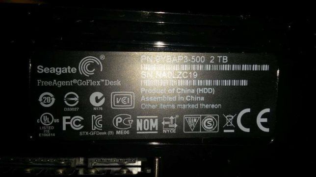 Disco externo Seagate 1 TB
