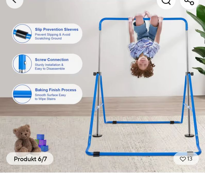 Niemiecki Stelaż składany do huśtawki , ćwiczeń dla dzieci