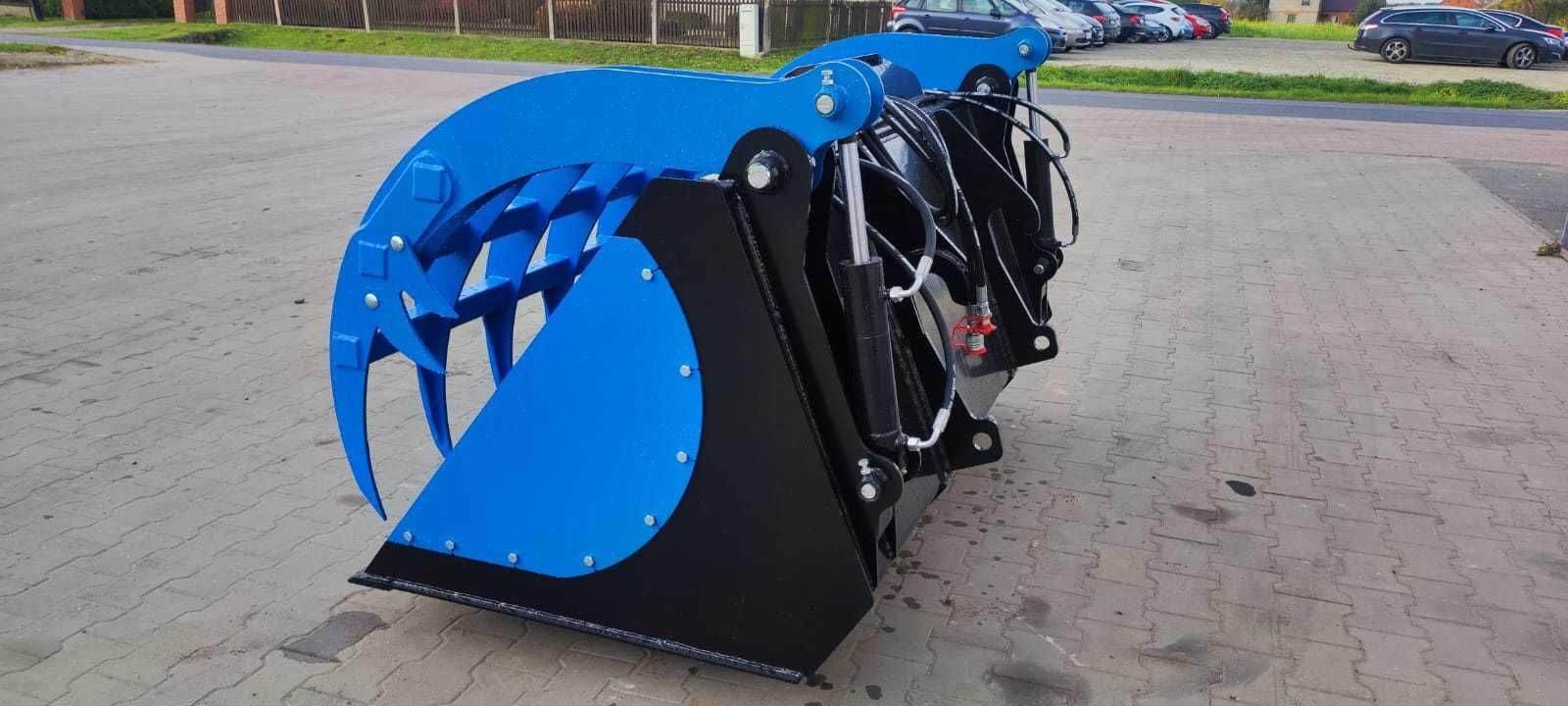 RATY! Łyżko-krokodyl, zęby palone, 240 cm JCB