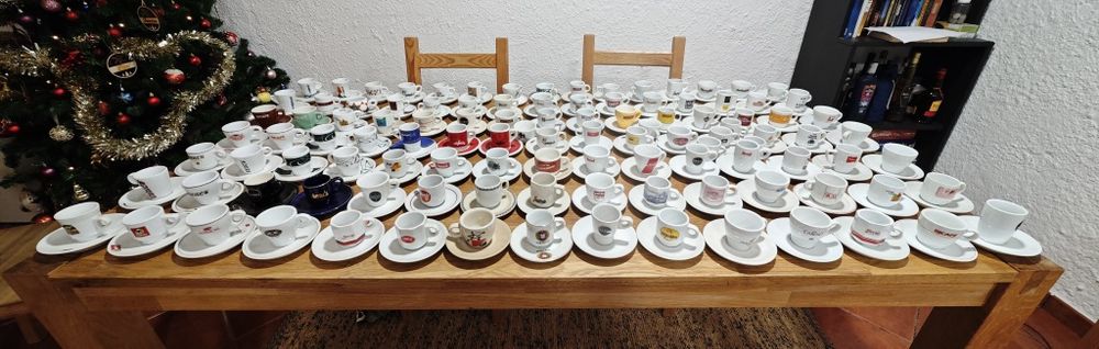 Chávenas de café