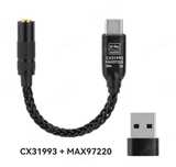 Dongle: DAC + wzmacniacz USB-C / USB --> mini-jack. Jakość Hi-Res!