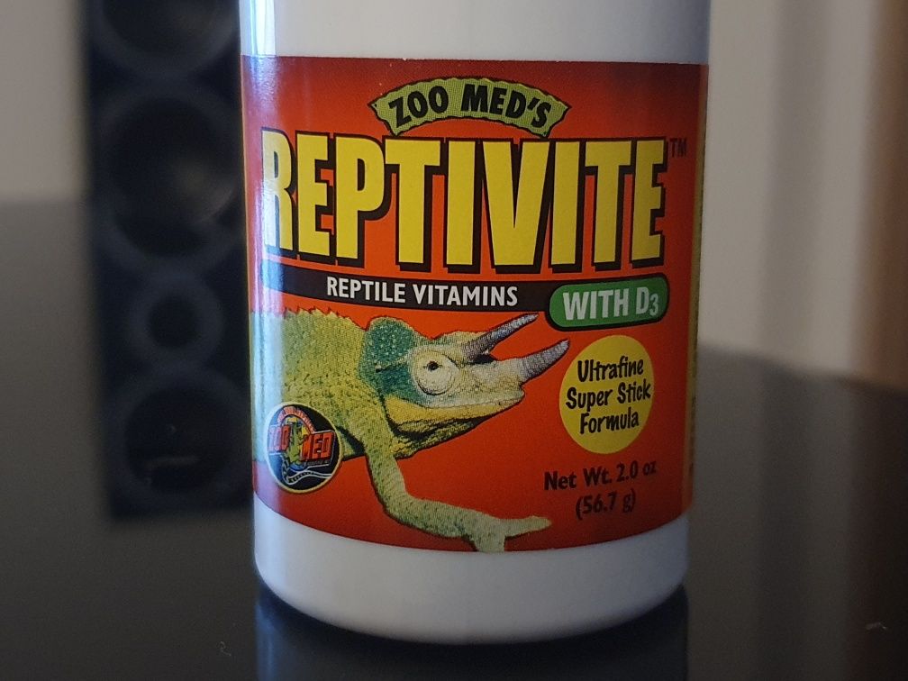 Zoo Med's Reptivite WITH D3, witaminy dla gadów, gekona, jaszczurki