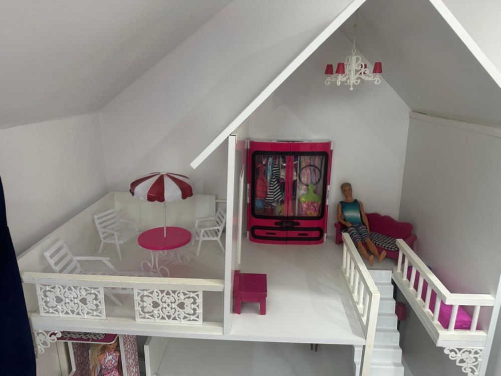 domek dla lalek barbie
