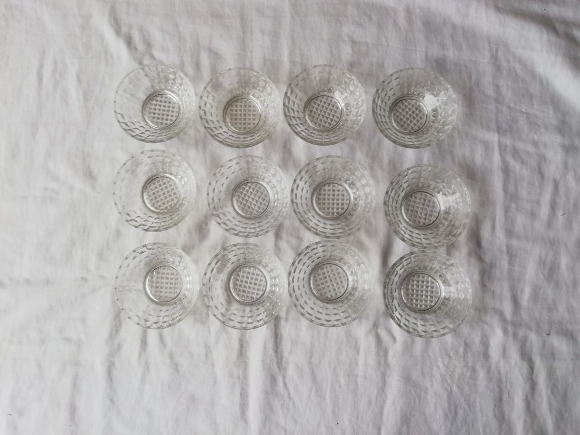 Taças de vidro de aperitivos