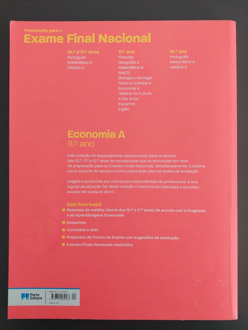Livro de Preparação - Exame Nacional Economia A