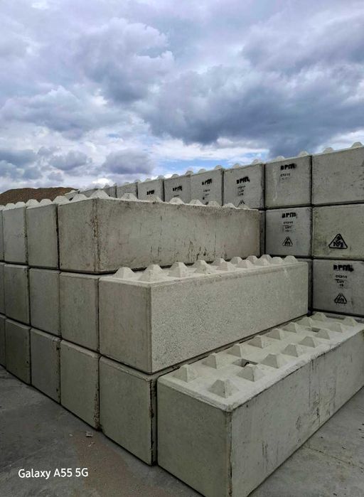 Газоблок/Шлакоблок/ФБС блок з високою стійкістю до навантажень