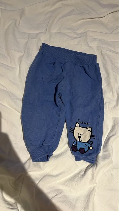 Spodnie niebieskie kicia kocia 80