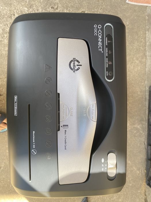 Trituradora de papel e cd