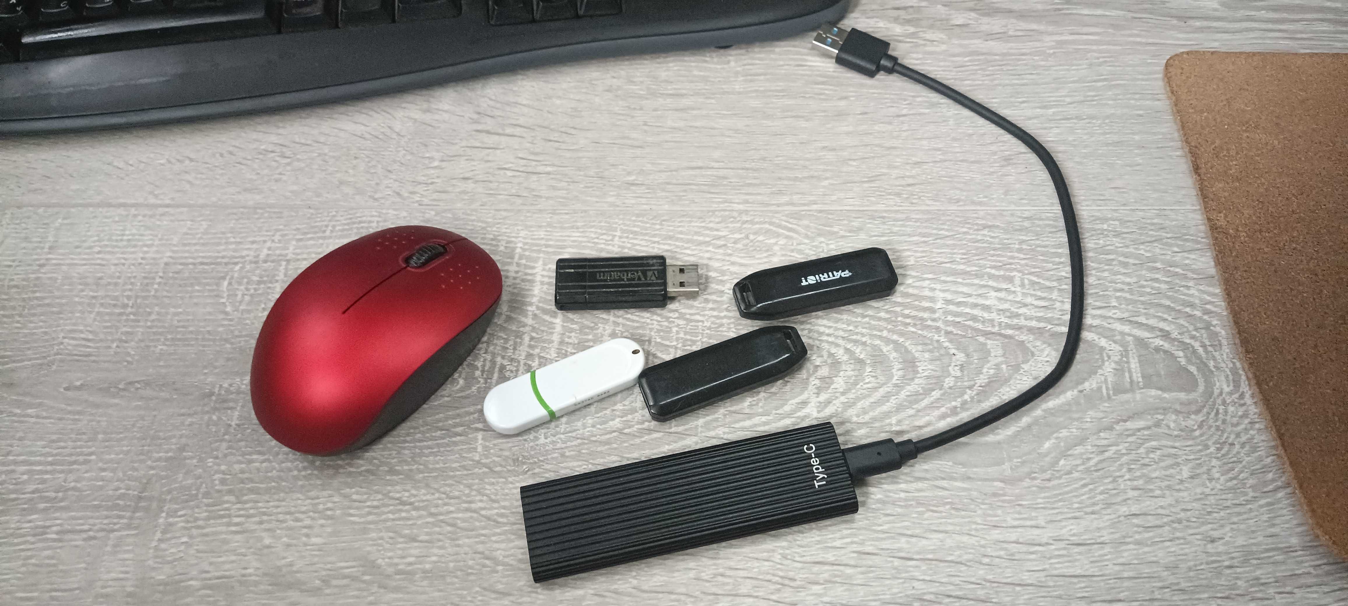Спасательная флешка SSD Диск как Флэшка. Внешний USB бокс.  M.2 SSD
