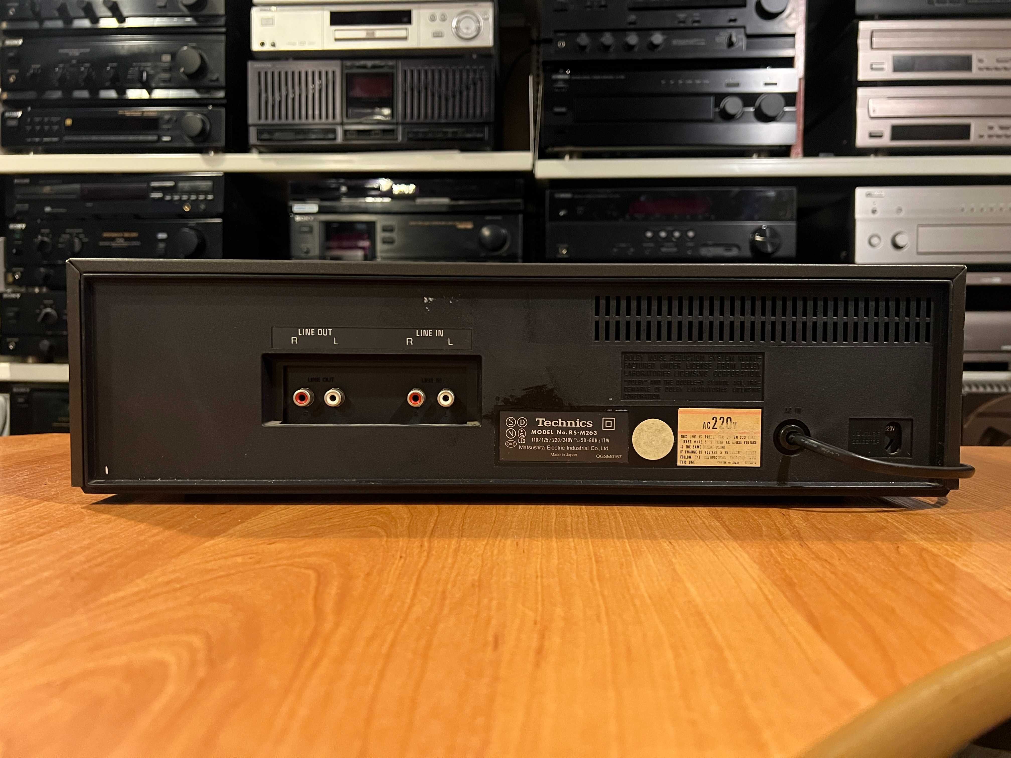 Magnetofon Technics RS-M263 Audio Room