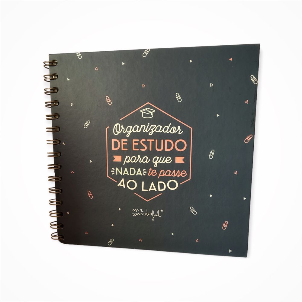 Organizador de Estudo Mr.Wonderful