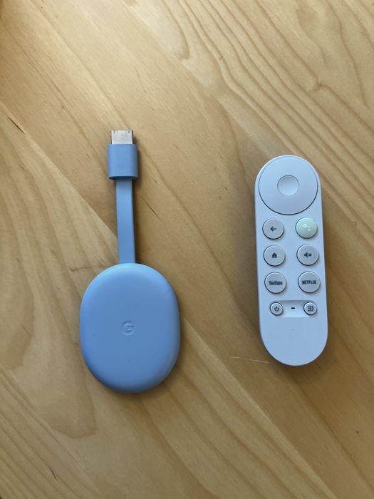Google Chromecast 4k 4.0 Błękitny