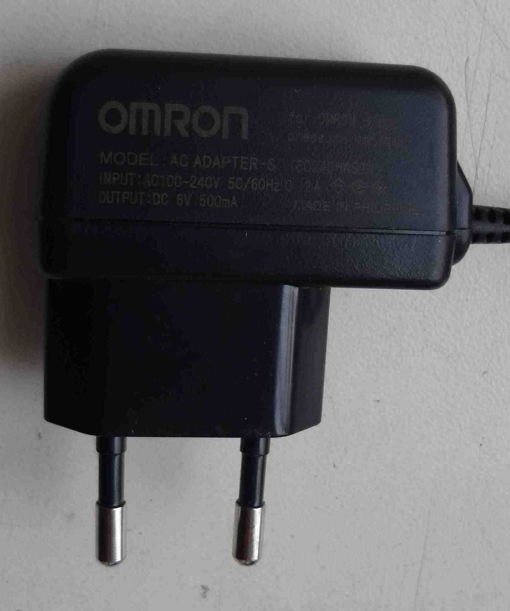 Блок питания для техники (тонометров) Omron 6V 500mA