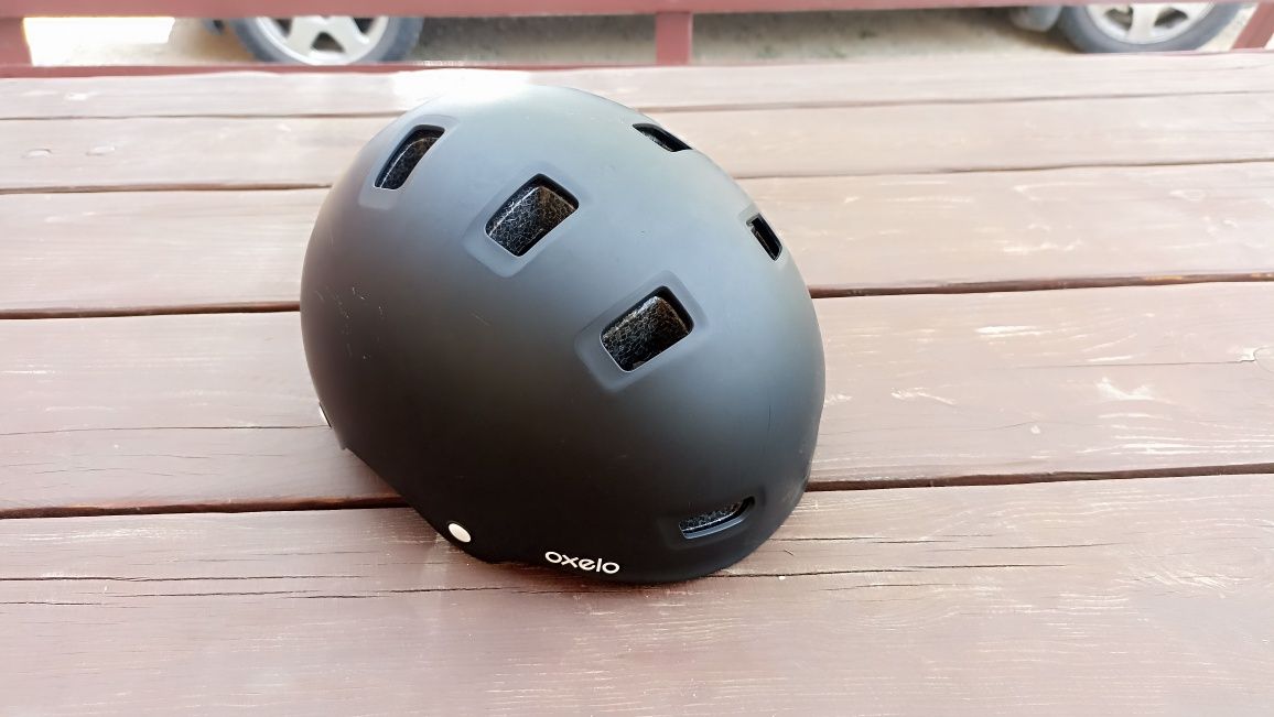 Kask Oxelo MF500 S Decathlon rolki rower dla dziecka 3-5 lat