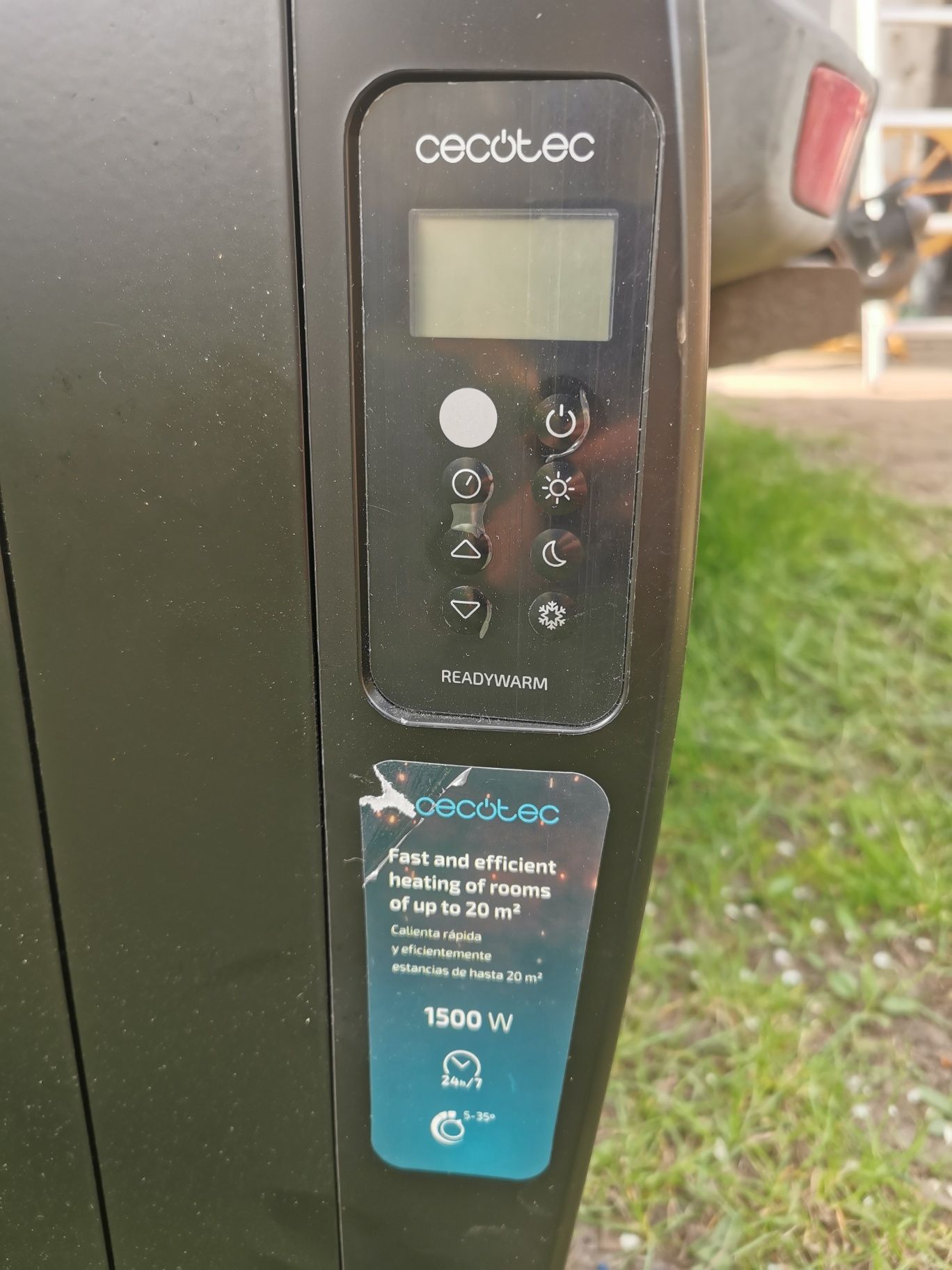 Grzejnik elektryczny Cecotec ReadyWarm 2000 Thermal Black
