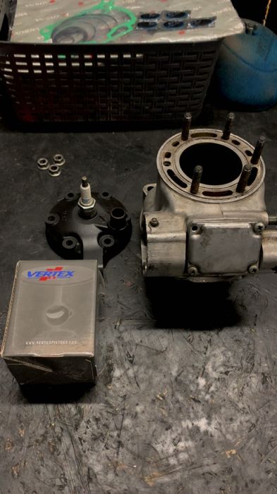 Suzuki RM250 Po remoncie Zamiana