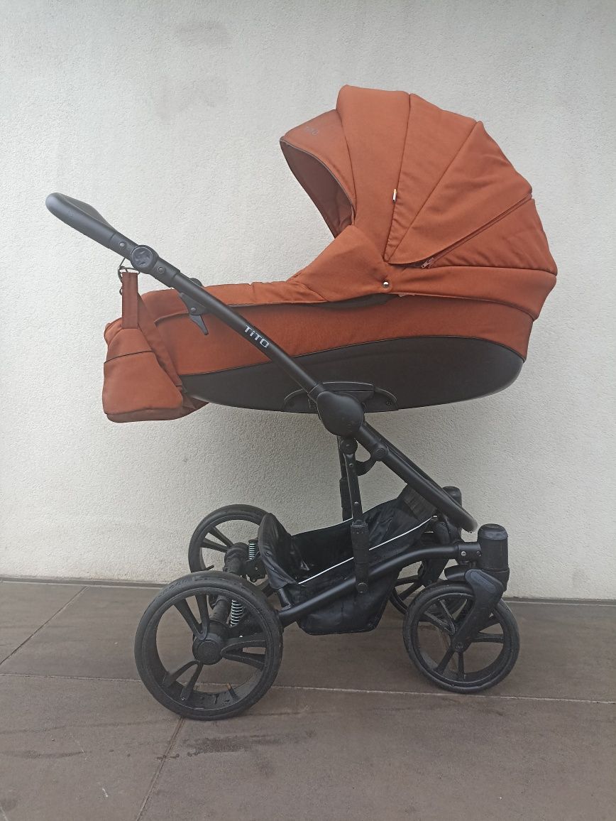 Wózek 3/1,4/1 Bebetto tito fotelik cybex cloud i size rozkladany