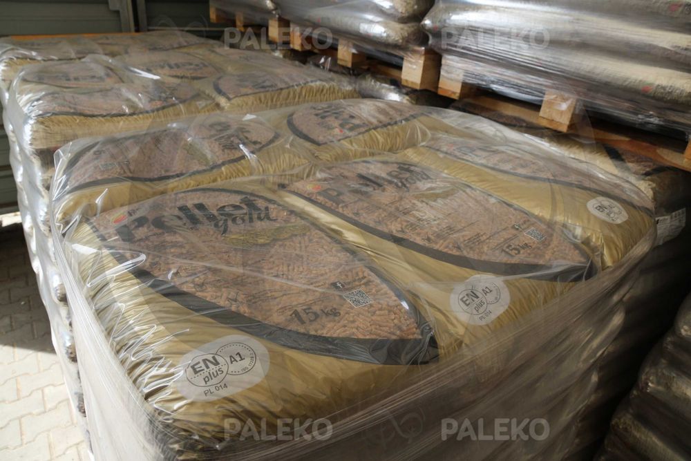Pellet drzewny Gold - 6mm EnPlus A1 Paleko Bydgoszcz