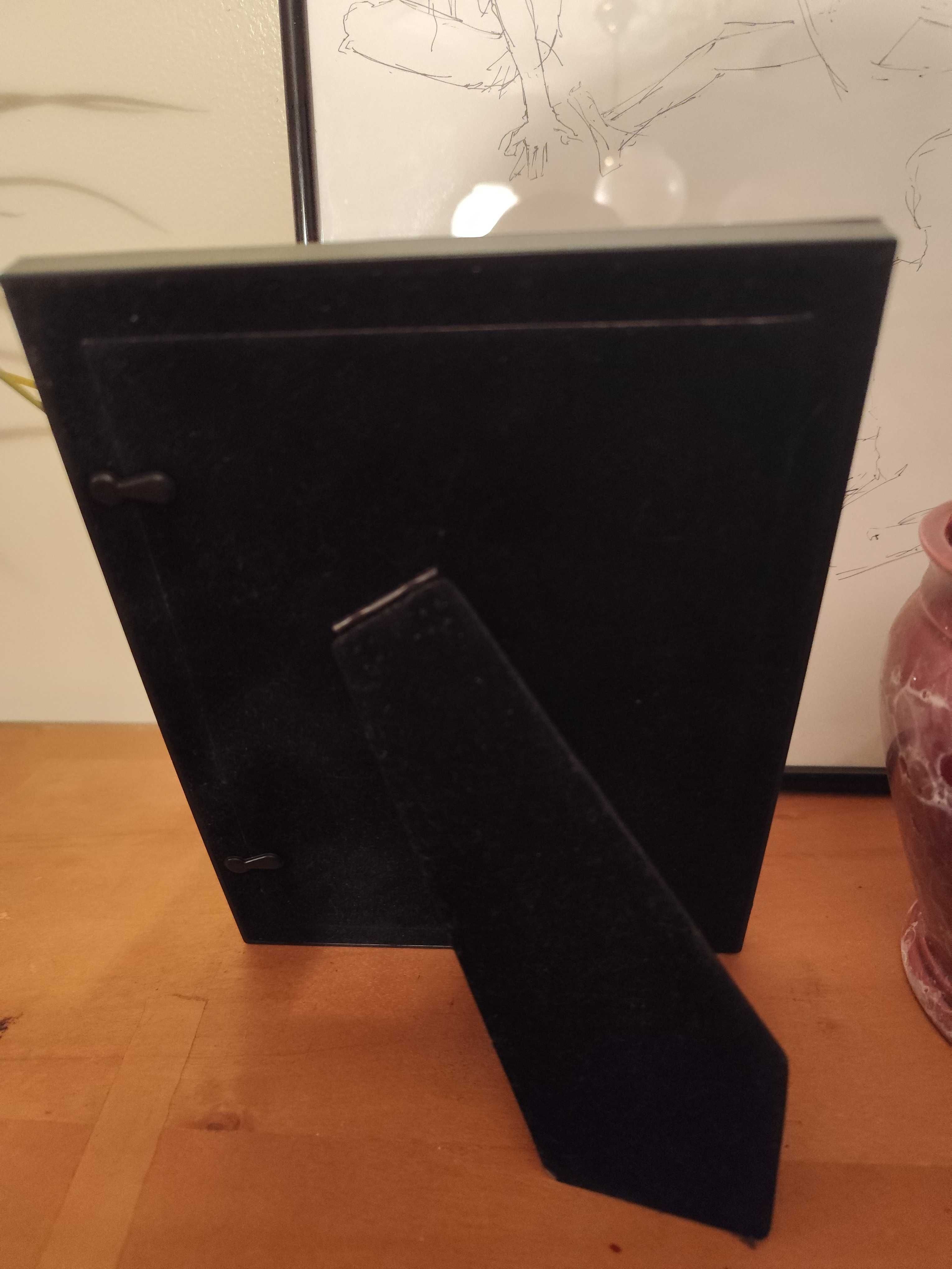 Suporte fotografias preto Novo