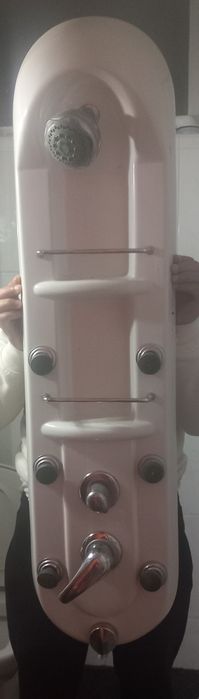 Coluna de Chuveiro com jato de massagens