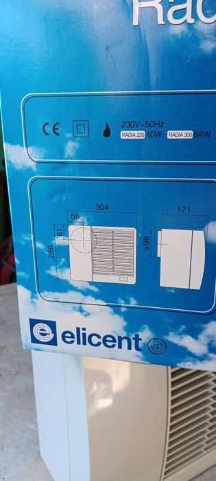 Aspirador centrifugo novo