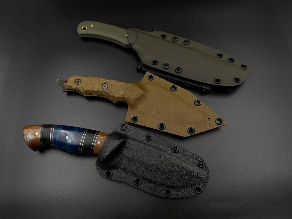 Виготовляємо піхви з кайдексу на замовлення., заточка ножів, лопат...