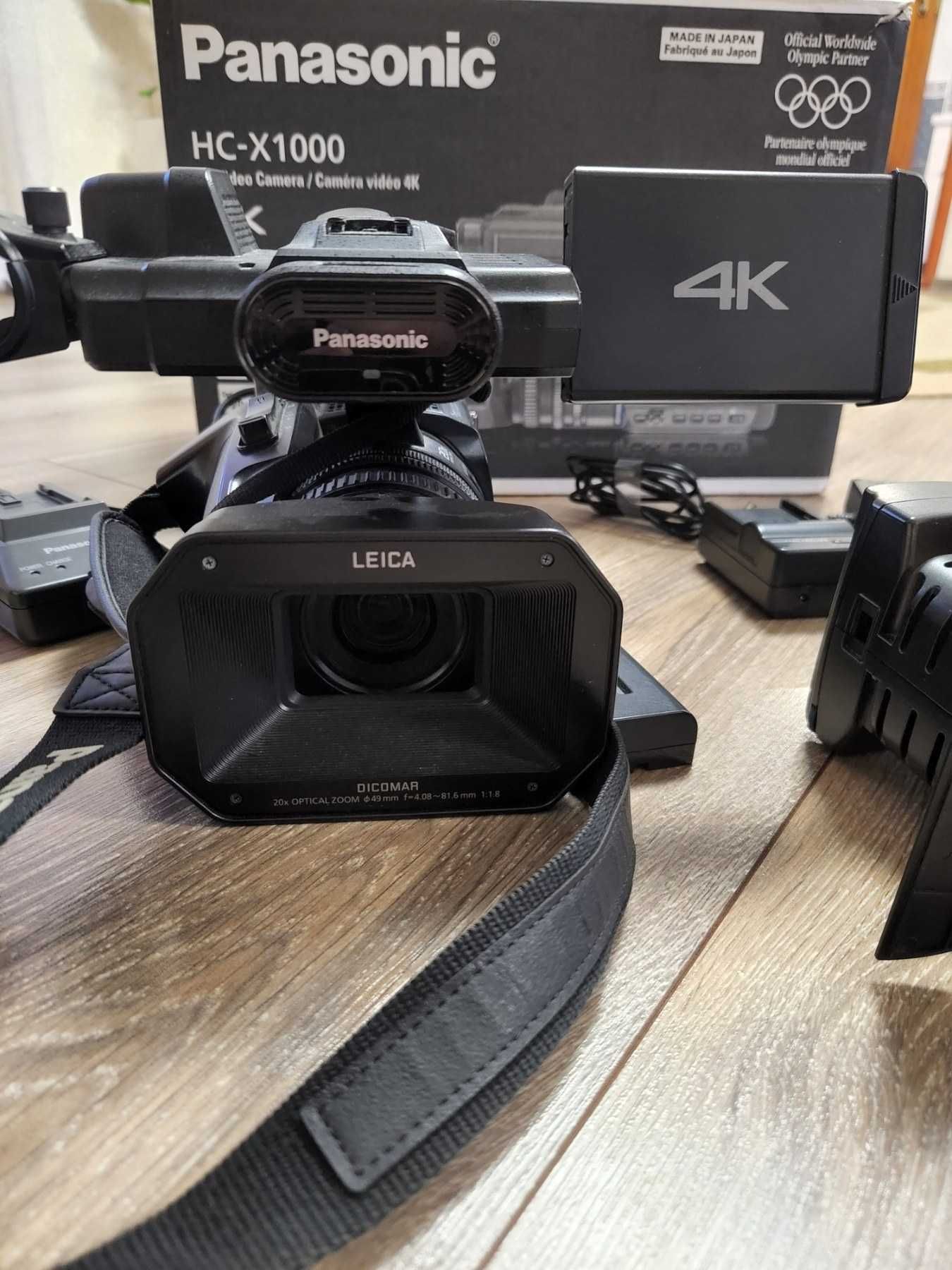 Відеокамера / Видеокамера Panasonic X1000 4К  (HC-X1000EE-K) Японія