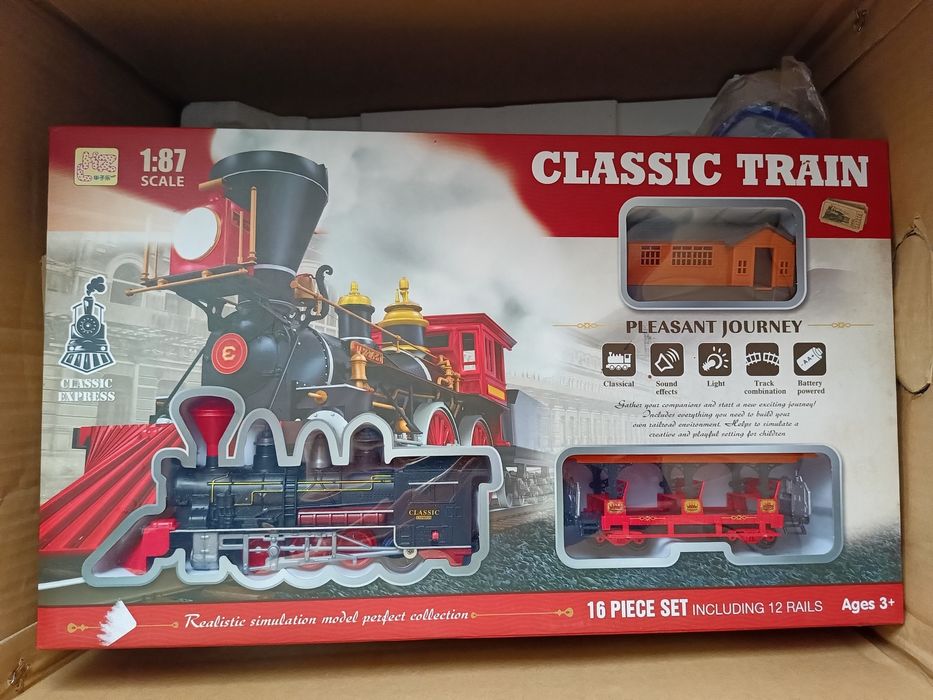 Іграшка залізниця, железная дорога