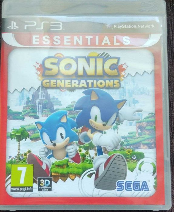 Sonic Generations i The hedgedog  gra ps3 Playstation 3 playstation3