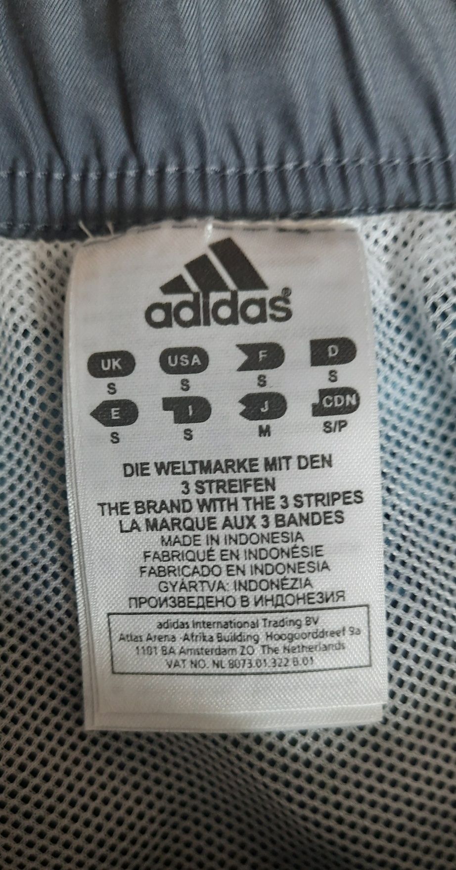 Męskie sodenki szorty na gumce  Adidas rozmiar S