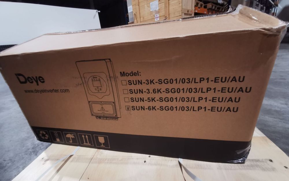 DEYE LV 1faza inwerter hybrydowy SUN6K-SG03LP1EU- 3799 zł+wysylka 1zl!