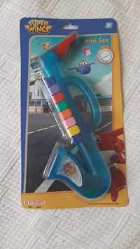 Zabawki Instrumenty dziecięce saksofon i bębenek nowe