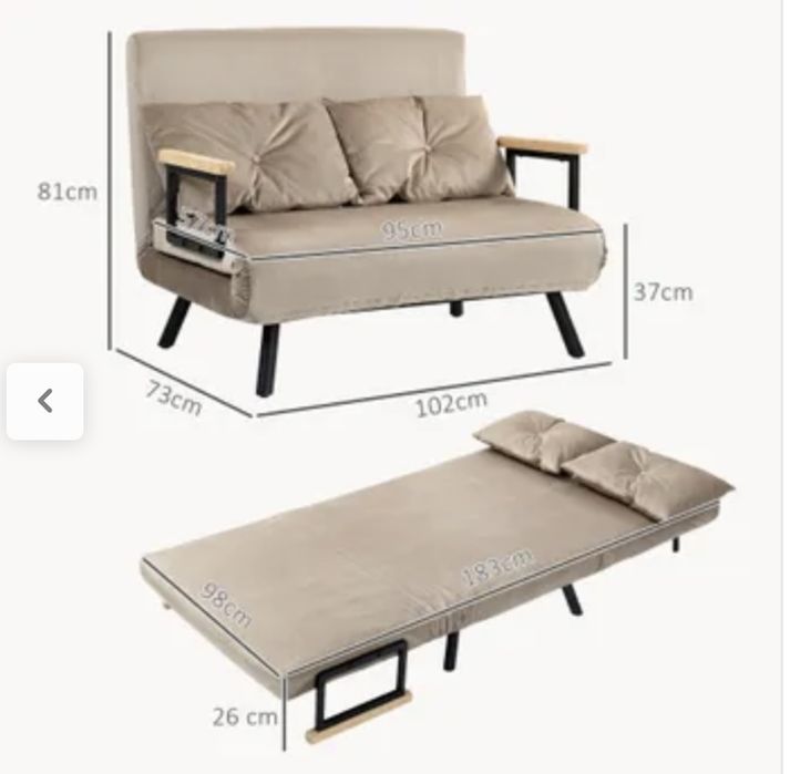 Sofa novo - apenas dois meses de uso